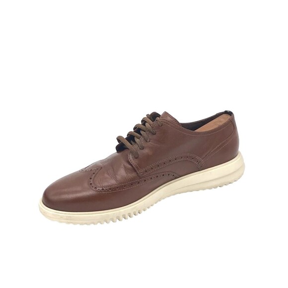 Cole Haan Men’s Brown Grand + Wingtip Oxford Dress Sneakers C36939 Size 13M - Picture 5 of 12